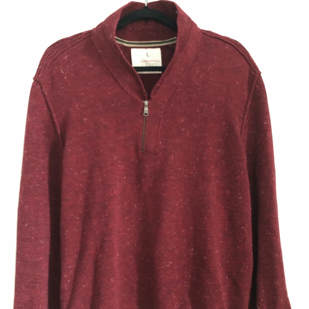 Men’s Zip collar sweater